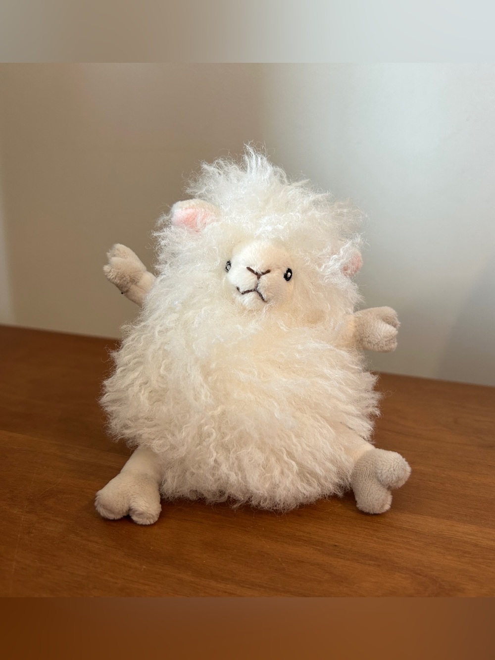 Wrendale designs by Hannah dale beryl adorable sheep plushie stuffed animal sm
